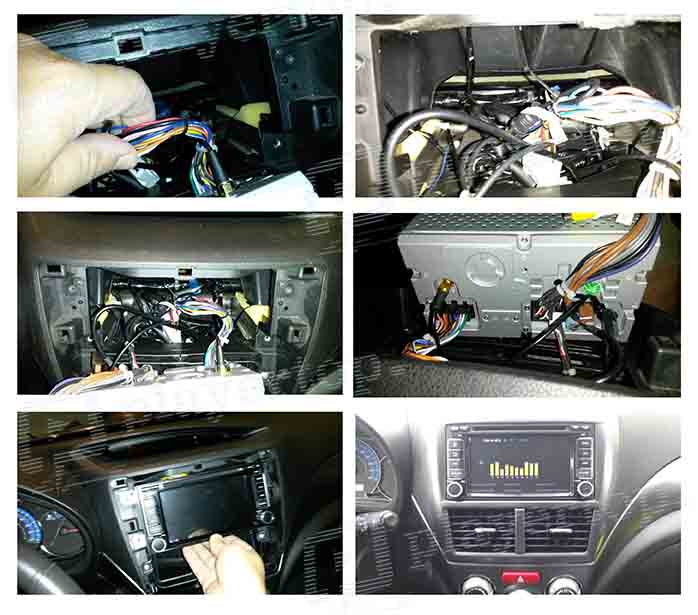 installation autoradio subaru impreza 2010